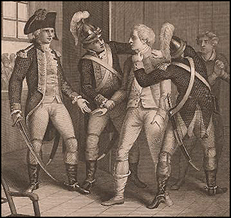 General Lee captured by British forces